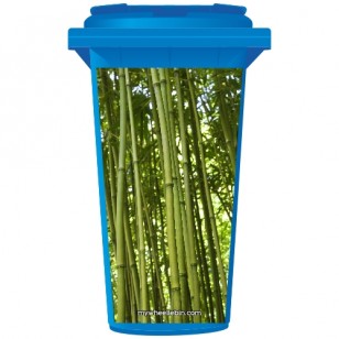 Bamboo Wheelie Bin Sticker Panel